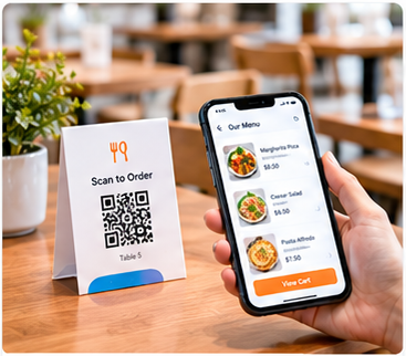 QR Code Table Ordering